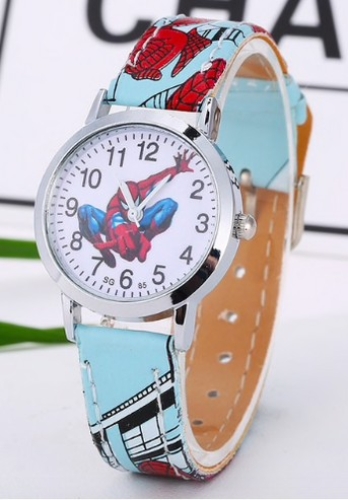 Spiderman horloge met discount licht